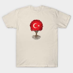 Tree of Life with Turkish Flag T-Shirt